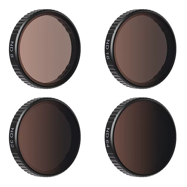 Фільтри Action 5 Pro ND8+ND16+ND32+ND64 комплект CPL aMagisn AA16-C Київ - фото 1