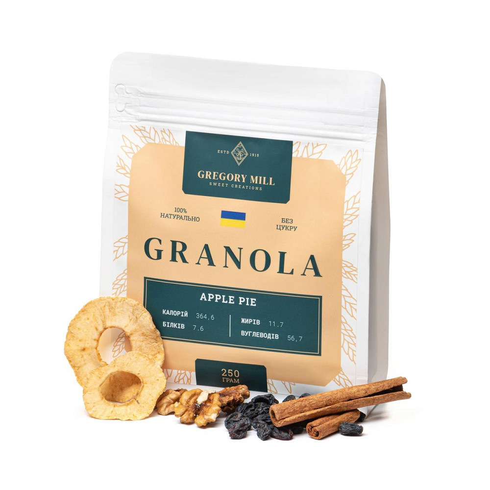 Смачний набір Gregory Set Almond, Apple Pie, Pistachio & Mint, 750 г Київ - фото 6