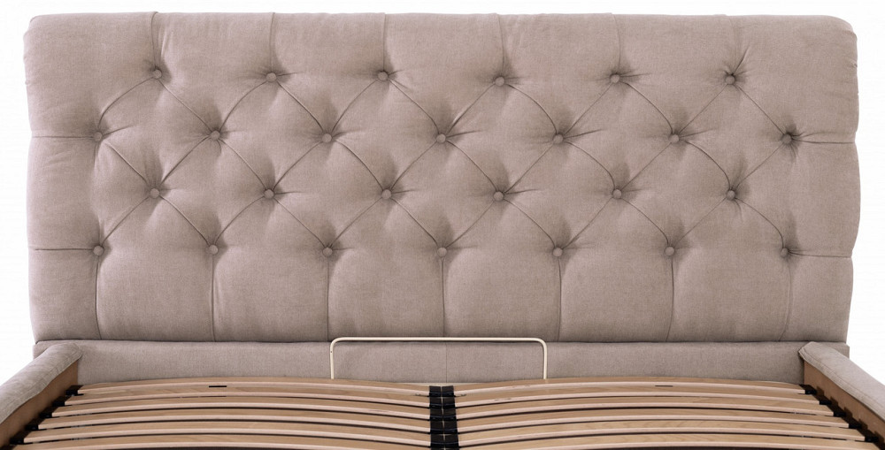 Кровать London Comfort 140 х 200 см Мисти Mocco С подъемным механизмом и нишей для белья Мокко Киев - изображение 13