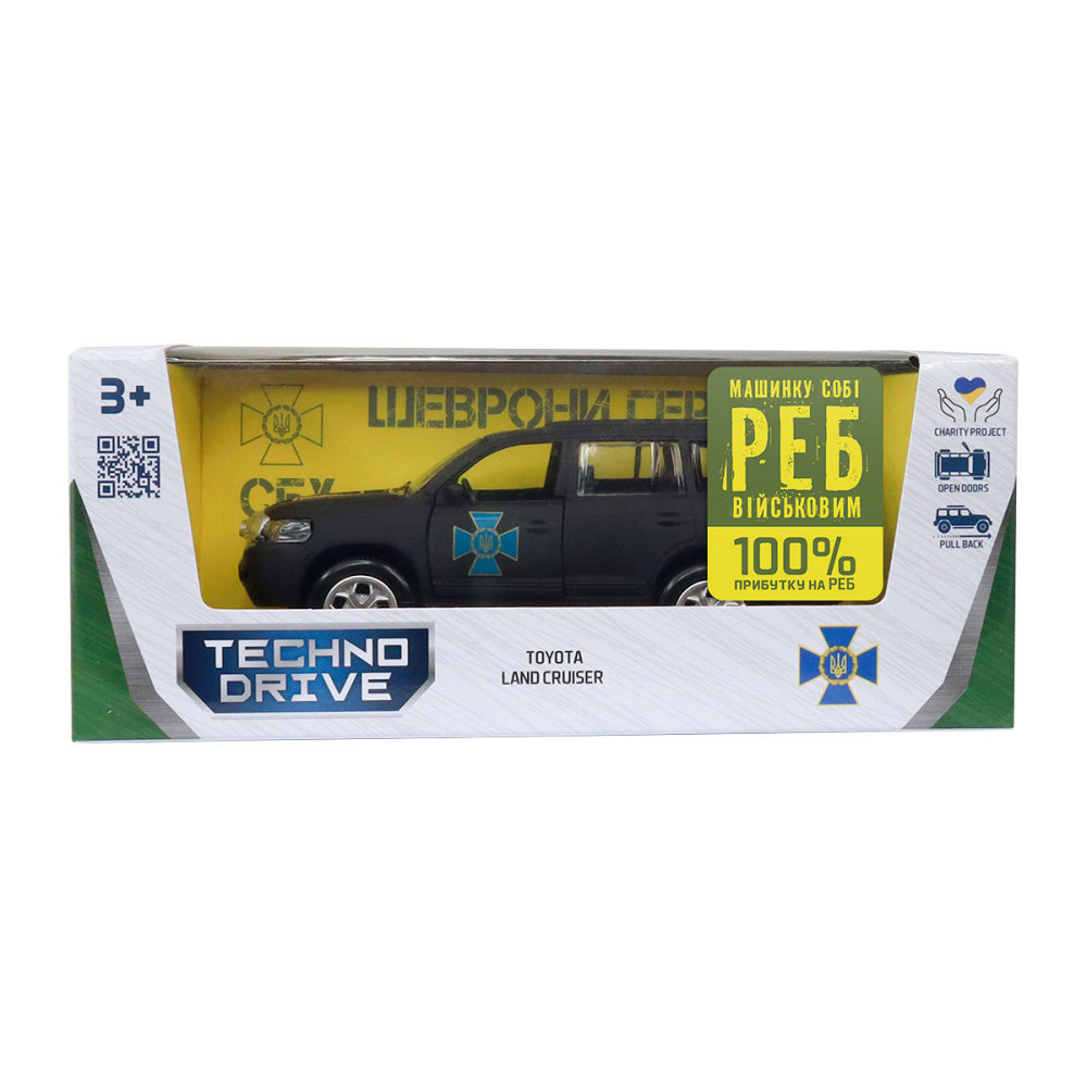 Автомодель серії Шеврони Героїв - Toyota Land Cruiser - ЦСО Альфа Дніпро - фото 5