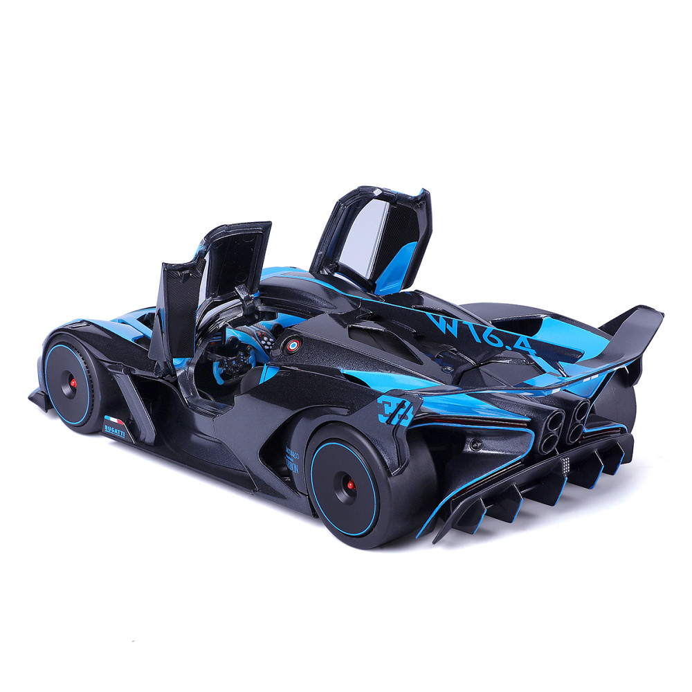 Автомодель - Bugatti Bolide (чорно-синій, 1:18) Дніпро - фото 3