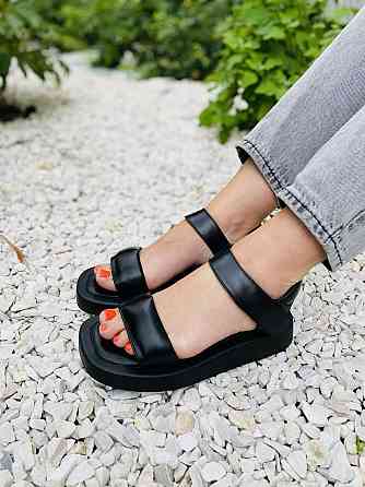 ARLEN Босоніжки жіночі ARLEN Бос-06 чорні (літо, шкіра натуральна) (4379) Коломия