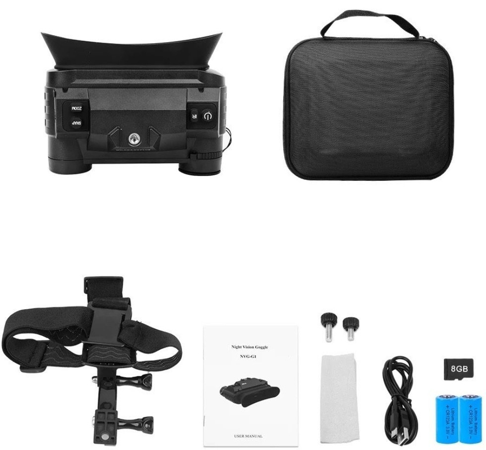 Прилад нічного бачення NVG G1 1920x1080P 4.5 940nm. Київ - фото 3