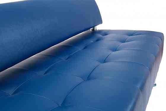 Диван Office Boom двойка со спинкой 1550х650х750 Синий Киев