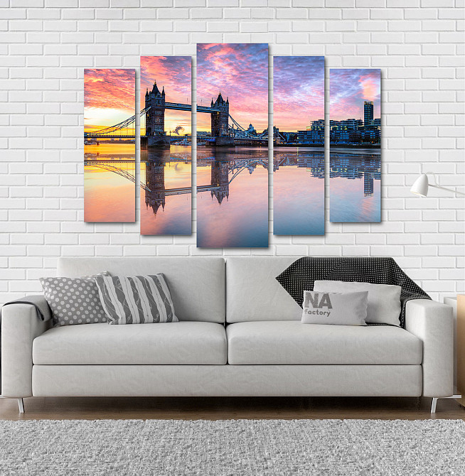Модульна картина Лондон Міст Art-179_5 Київ - фото 2