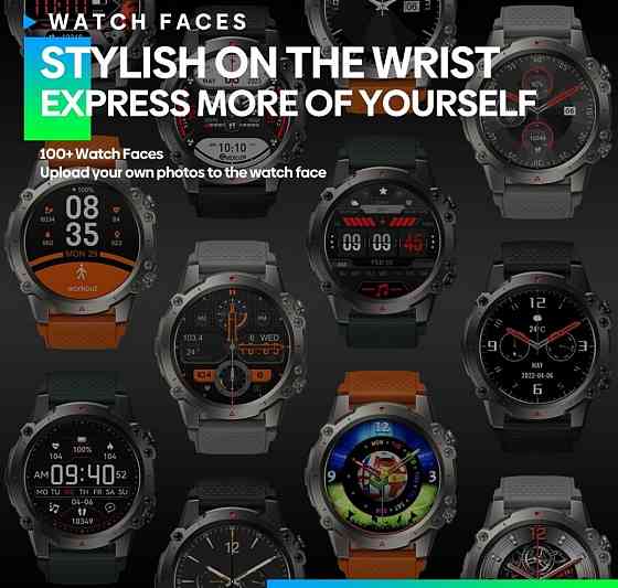 Zeblaze Vibe 7 lite smart watch смарт часы,звонки. Киев