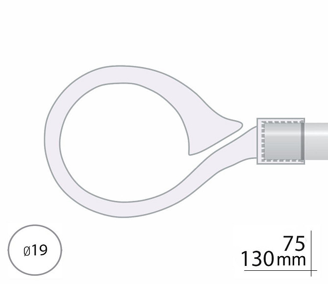 Закінчення для карнизу Orvit СКІПТА 19 мм АНТИК Львів - фото 2