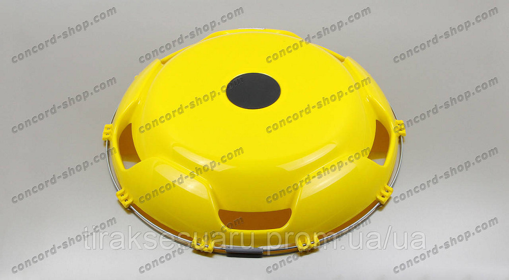 Колпак колеса передний 22.5 унив. желтый пластик Колпак колеса передний желтый 22.5 (пластик) Луцк - изображение 1