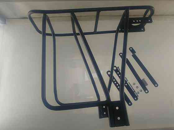 Багажник задний велосипедный (усиленный, сталь, черный, 26к под диск торм) Мукачево