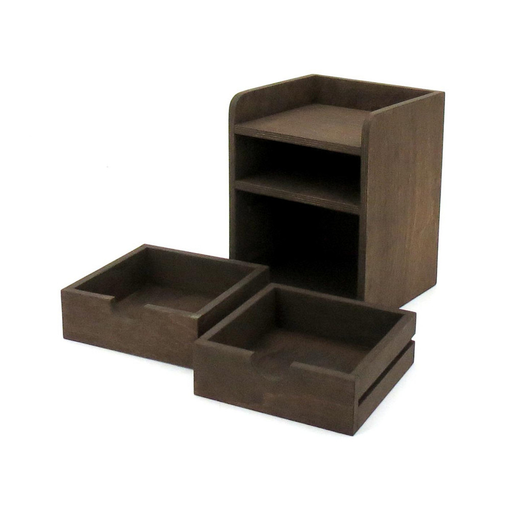 Органайзер для косметики "Гофолія" капучино Миколаїв - фото 5