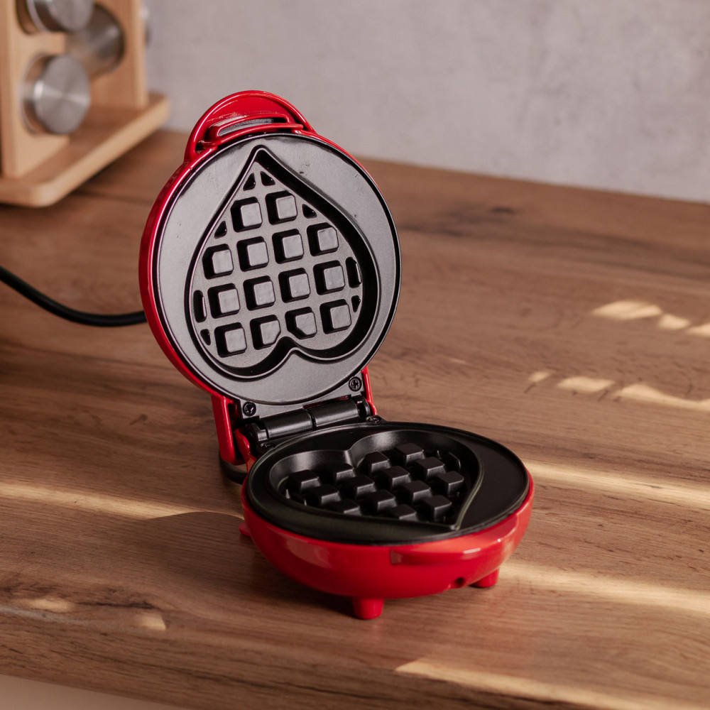 Вафельниця для бельгійських вафель 550 Вт з антипригарним покриттям Sokany SK-BBQ-849 Київ - фото 9