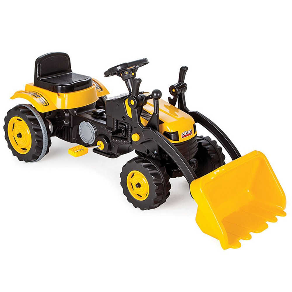 Детский педальный трактор экскаватор с ковшом Pilsan 07-315 на педалях для детей Киев - изображение 1
