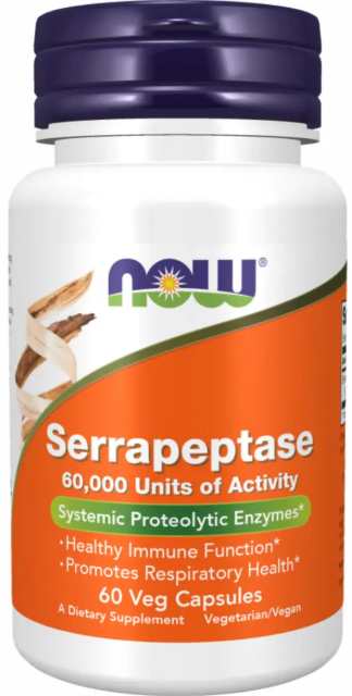 Серрапептаза Now Foods Serrapeptase 60,000 Units 60 раст капс Киев - изображение 1