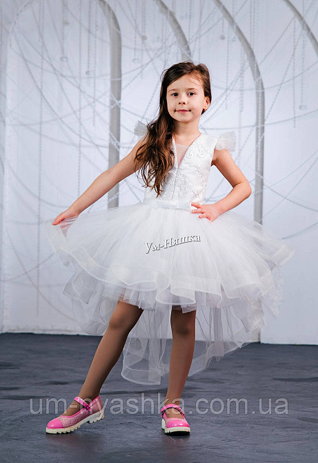 Детское нарядное платье удлиненное сзади 116-128 Кривой Рог - изображение 13