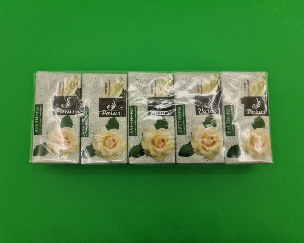 Паперовий носовичок 2х шаровий (Троянда) Одеса (6 шт) Харків - фото 2