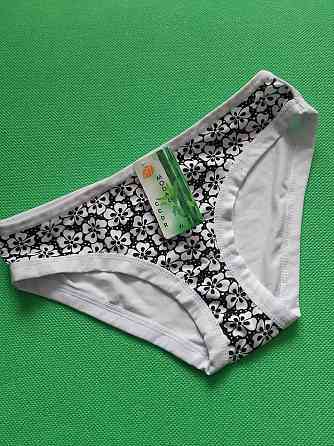 Труси бамбук жіночі білі, 40 розмір (стегна до 86см), бамбук Київ