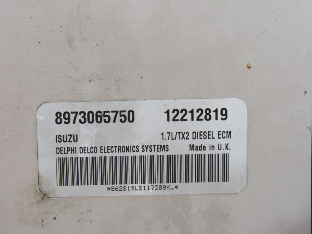 Блок керування двигуном + імобілайзер Opel Combo 1.7 cdti 2001-2012 Ковель - фото 3