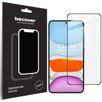 Стекло защитное BeCover Samsung Galaxy S24 Plus SM-S926 Black (711036) Винница - изображение 1