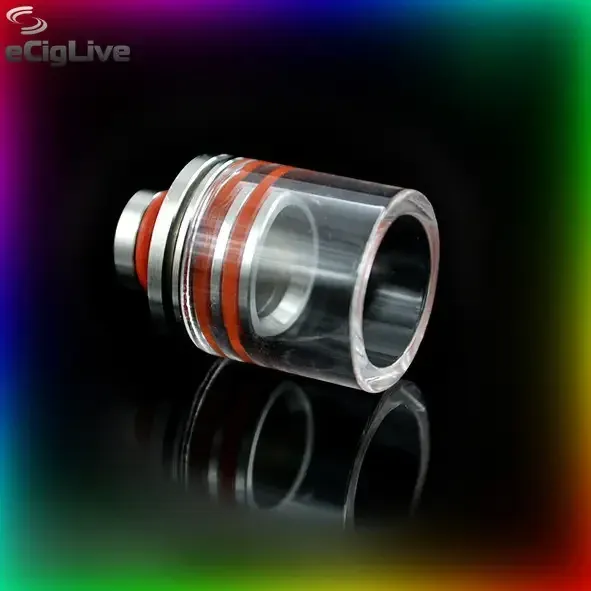 Широкий скляний 16 мм мундштук (Drip Tip) 510 Київ - фото 1