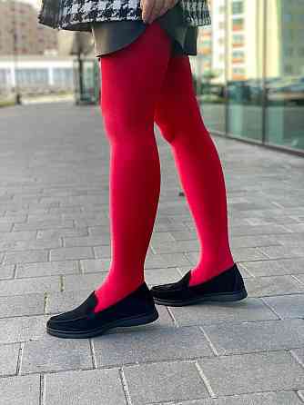 Daragani Лофери жіночі Daragani чорні натуральна замша висота 6 см (5351) Коломыя