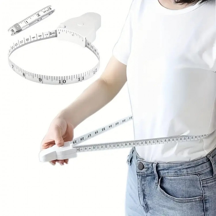 Рулетка автоматическая для измерения объемов тела 150см Винница - изображение 1