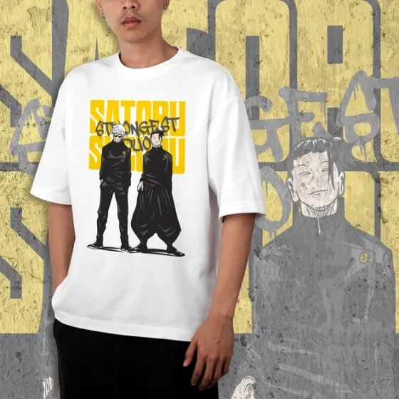 Футболка чоловіча з  принтом Магическая Битва Сатору и Сугуру 2 WE Розмір 48 Дніпро