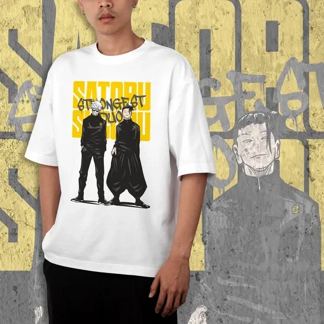 Футболка чоловіча з  принтом Магическая Битва Сатору и Сугуру 2 WE Розмір 48 Дніпро - фото 3