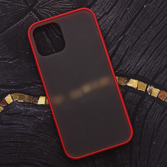 Чехол Funda (FULL PROTECTION) for iPhone 12Mini Red/Black Київ - фото 1