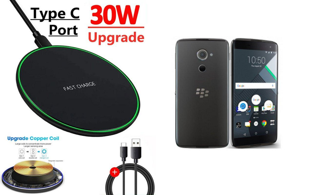 Беспроводное зарядное устройство Copper до 30W для Asus ZenFone 10, USB-C, LED Киев - изображение 1