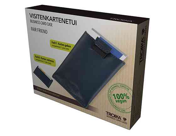 Візитниця Troika Fair Friend, темно-синя Рівне