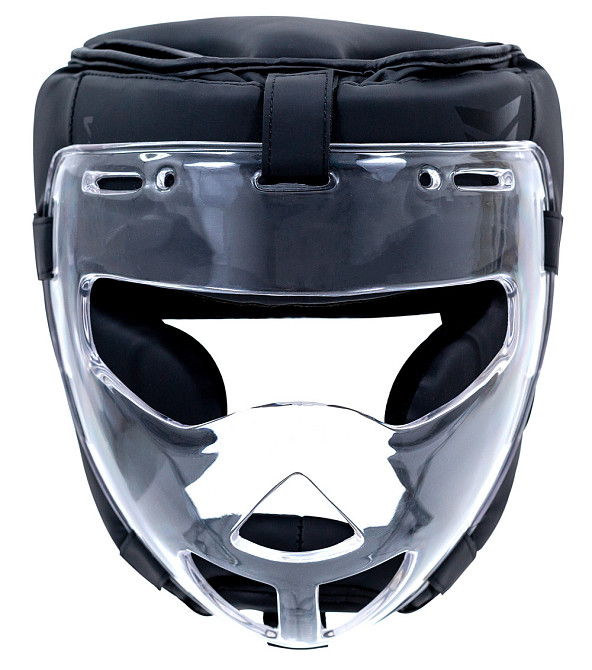 Боксерський шолом V`Noks Ultima Black L/XL Київ - фото 1