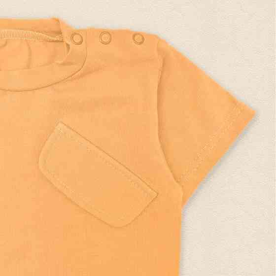 Комплект футболка і шорти Orange зріст 74 см (6 - 9 місяців) Malena Жовтогарячий Кривий Ріг
