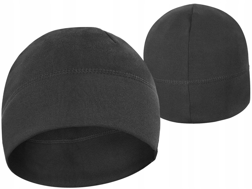 Універсальна Термоактивна Шапка біні зимова з флісу Mil-Tec від Sturm (12144102) Black Нововолинськ - фото 1