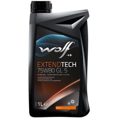 Трансмиссионное масло Wolf EXTENDTECH 75W80 GL 5 1л (8303807) Винница - изображение 1