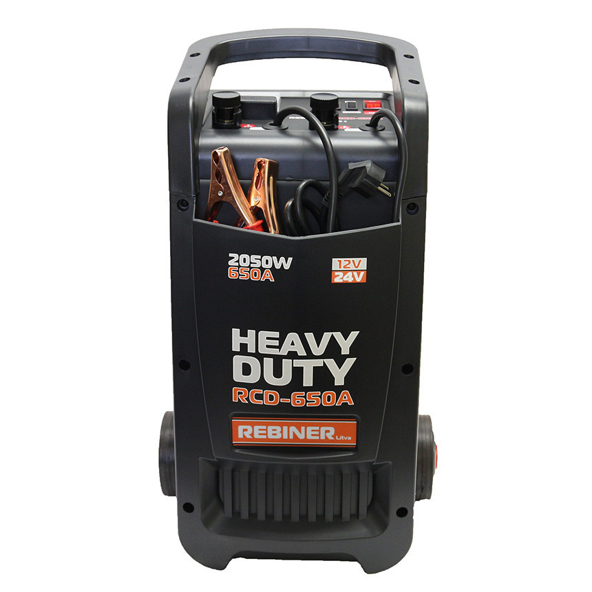 Пуско-зарядний пристрій Rebiner RCD-650A – 12/24 В, 400 А/ч, Гарантія 36 міс Львів - фото 2