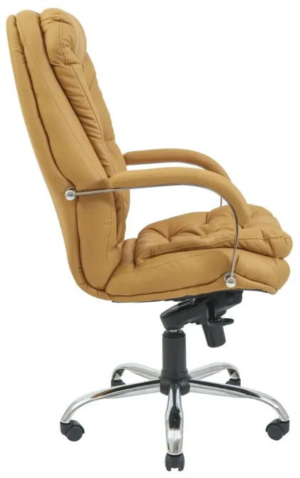 Офисное Кресло Руководителя Richman Venice Fly 2205 Хром М2 AnyFix Темно-бежевый Днепр - изображение 8