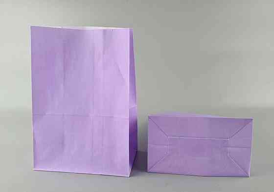 Пакет с дном бумажный 28*19*11,5  ЛАВАНДА (25 шт) Харьков