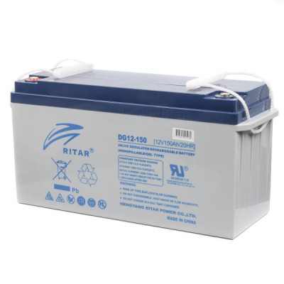 Батарея до ДБЖ Ritar GEL DG12-150, 12V-150Ah (DG12-150) Вінниця - фото 1