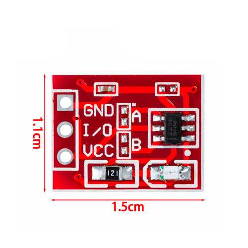 Датчик касания, сенсорная кнопка TTP223, Arduino Винница - изображение 4