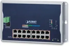 Комутатор Planet Wgs-4215-16P2S - Managed L2 Gigabit Ethernet (10/100/1000) Full Duplex Power Over (Poe) Wall Mountable Київ - фото 1