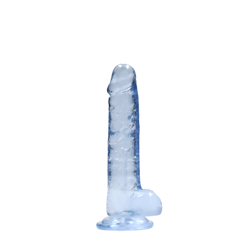 Фалоімітатор - Realrock Dildo 7" Blue Sex Aura Київ - фото 4