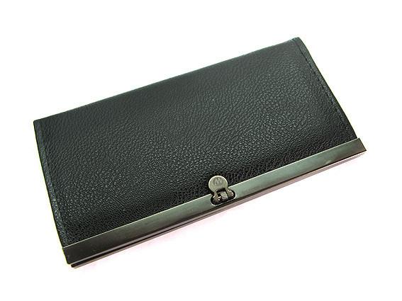 Гаманець для жінки чорний Київ - фото 1