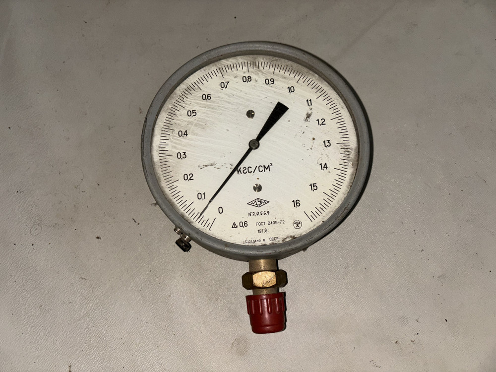 Манометр МЗМ (0-1.6 кгс/см2). Харків - фото 1