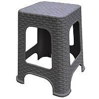 Табурет ротанг великий 378х378х455мм (в асортименті) Харків - фото 4