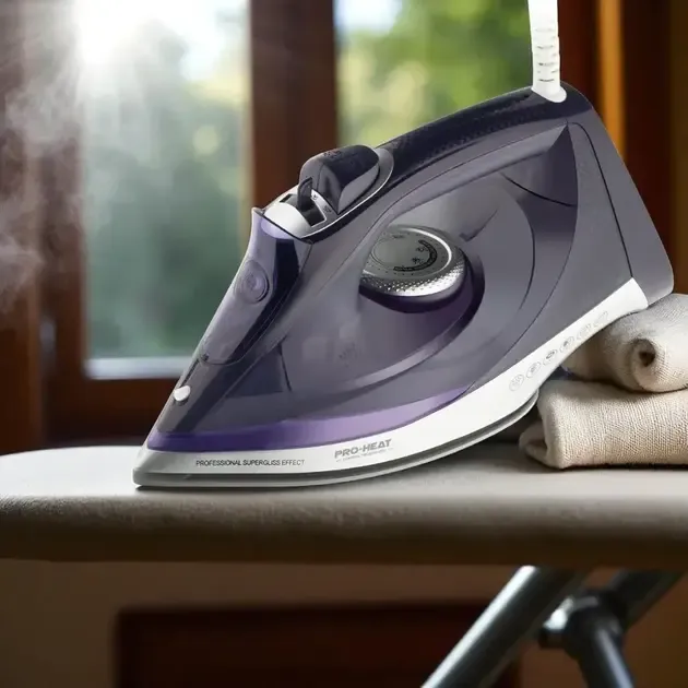 Утюг паровой электрический Domotec MS-1166P с керамической подошвой 1600 Вт Коломыя - изображение 1