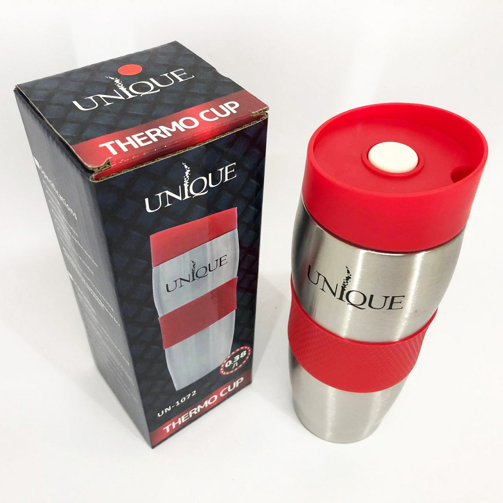 Термокружка для напитков воды UNIQUE, Хороший качественный термос, Термос питьевой туристический EQ-45 Львов - изображение 9