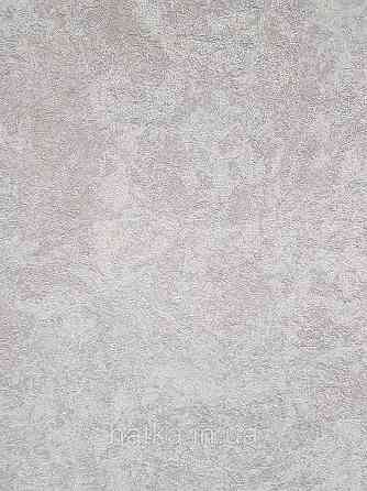 Шпалери вінілові на флізеліні гарячого тиснення DU&KA 1.06х10 вензель основа під штукатурку сірі коричневі Київ