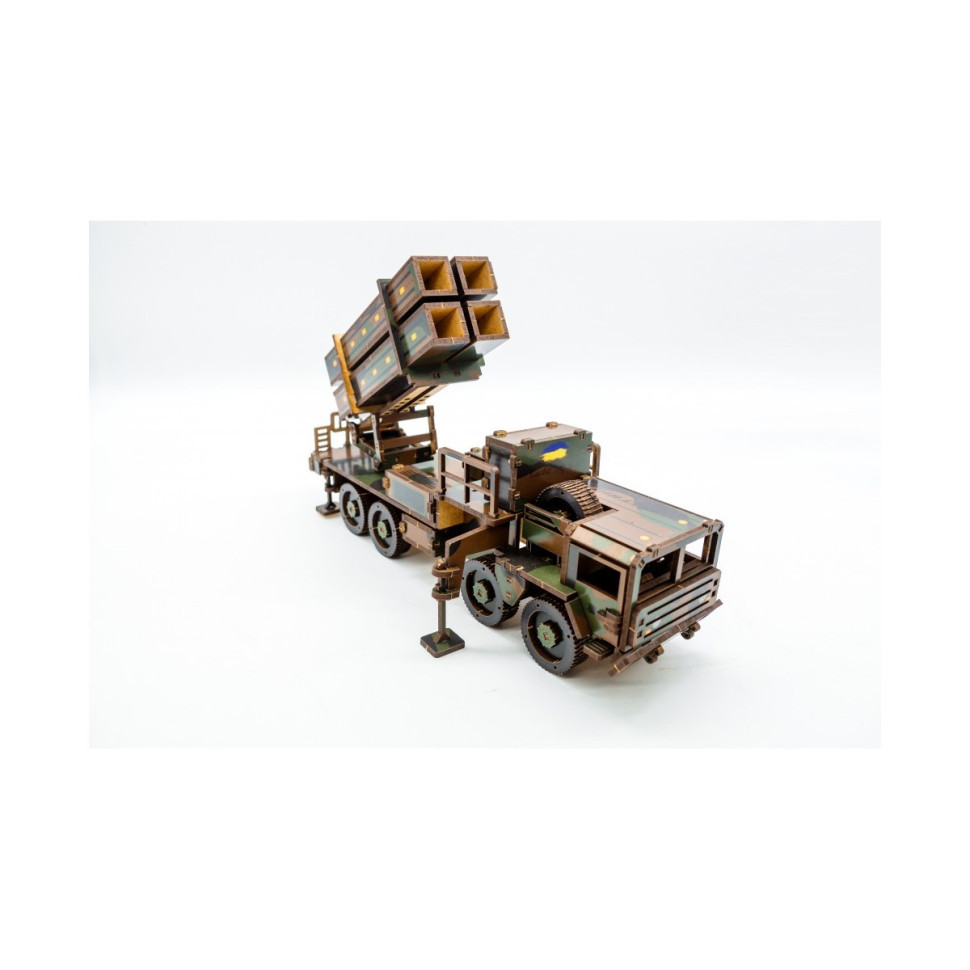 Деревянный 3D конструктор 