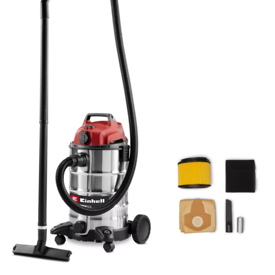 Мощный пылесос для влажной и сухой уборки Einhell TC-VC 3055 SA (2342250) Киев
