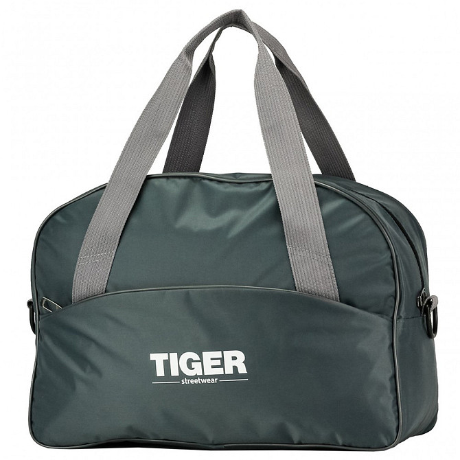 Сумка дорожня Tiger Athletic 29х40 сіра S842601 Київ - фото 1